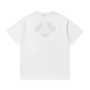 White Back Pattern T-Shirt Descente
